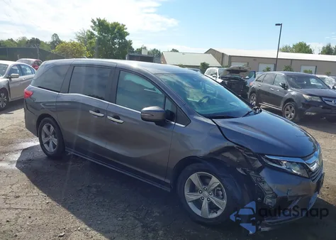 2018 Honda Odyssey Ex из США, поврежденный, VIN 5FNRL6H54JB028758